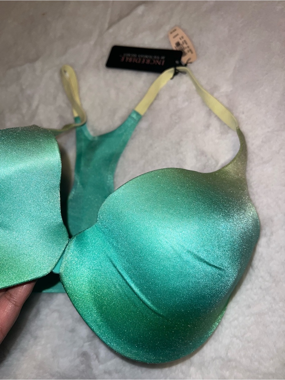 Victoria's Secret Green to Yellow Ombre Padded Bra